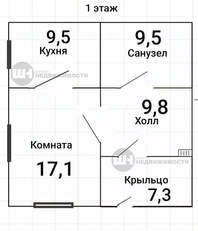 Дом в Ленинградская область, Гатчинский район, д. Пудомяги, Графская ... - Фото 1