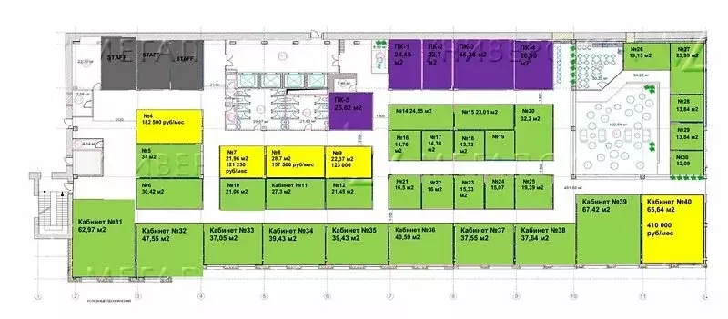 Офис (29 м) - Фото 1