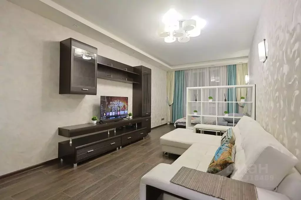 1-к кв. Волгоградская область, Волгоград Волгоград-Сити мкр,  (46.0 м) - Фото 1