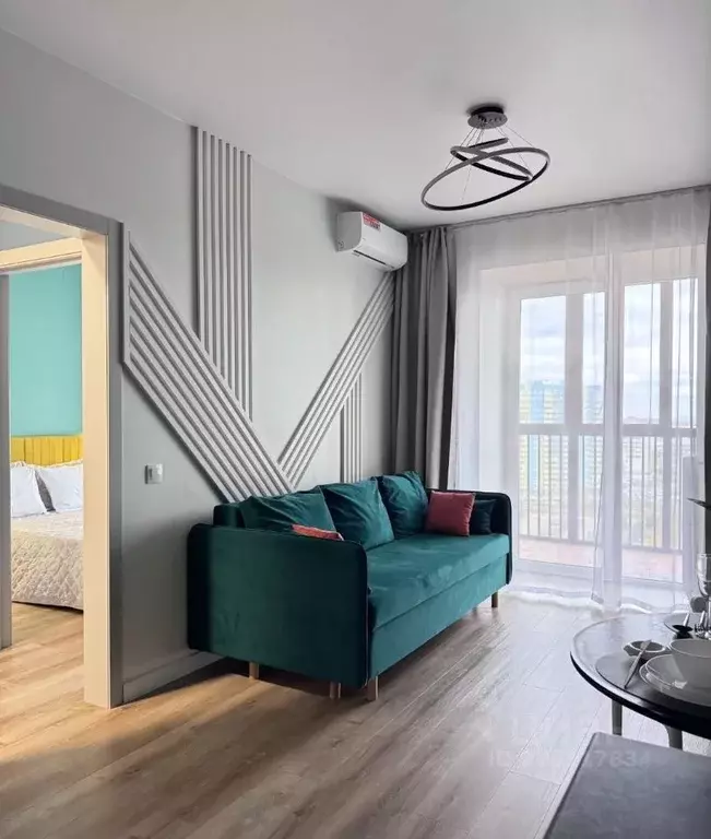 2-к кв. Красноярский край, Красноярск Караульная ул., 43/3 (34.0 м) - Фото 1