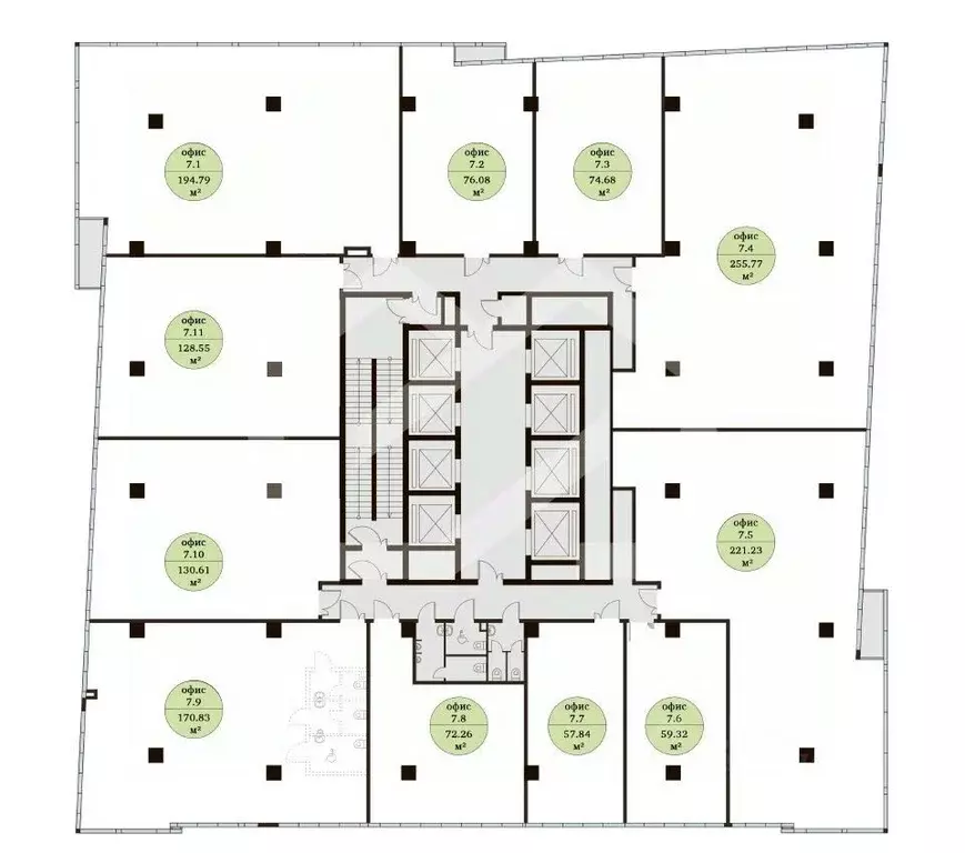 Помещение свободного назначения в Москва ул. Неверовского, 10с3А (71 ... - Фото 2