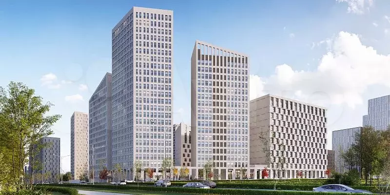 Квартира-студия, 23,3 м, 3/23 эт. - Фото 1
