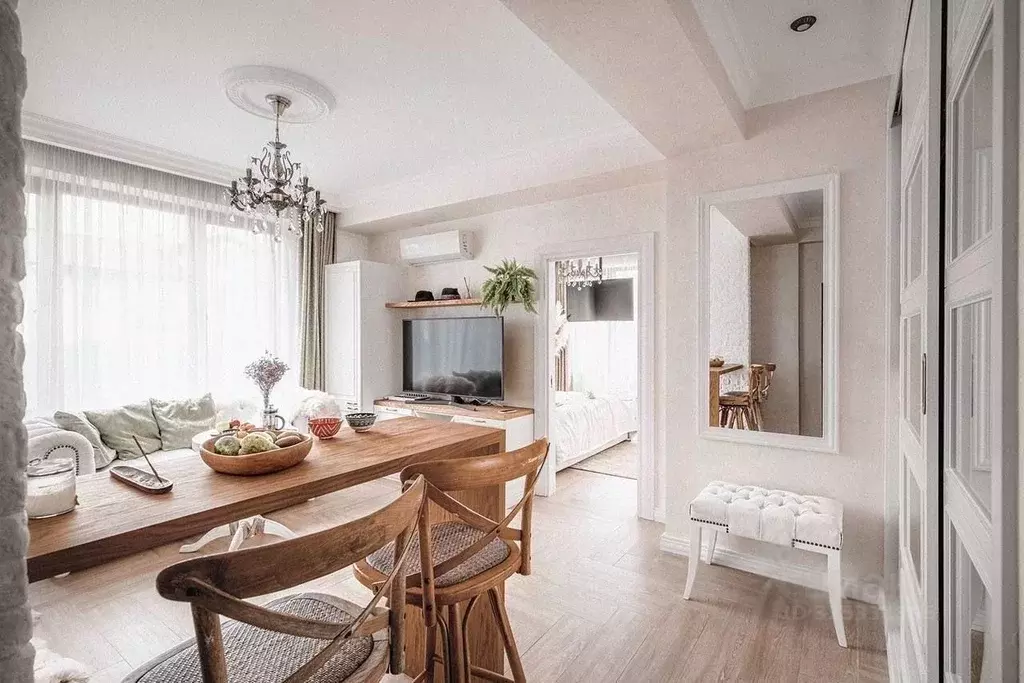 1-к кв. Краснодарский край, Сочи Красная Поляна пгт, ул. Пчеловодов, 9 ... - Фото 1