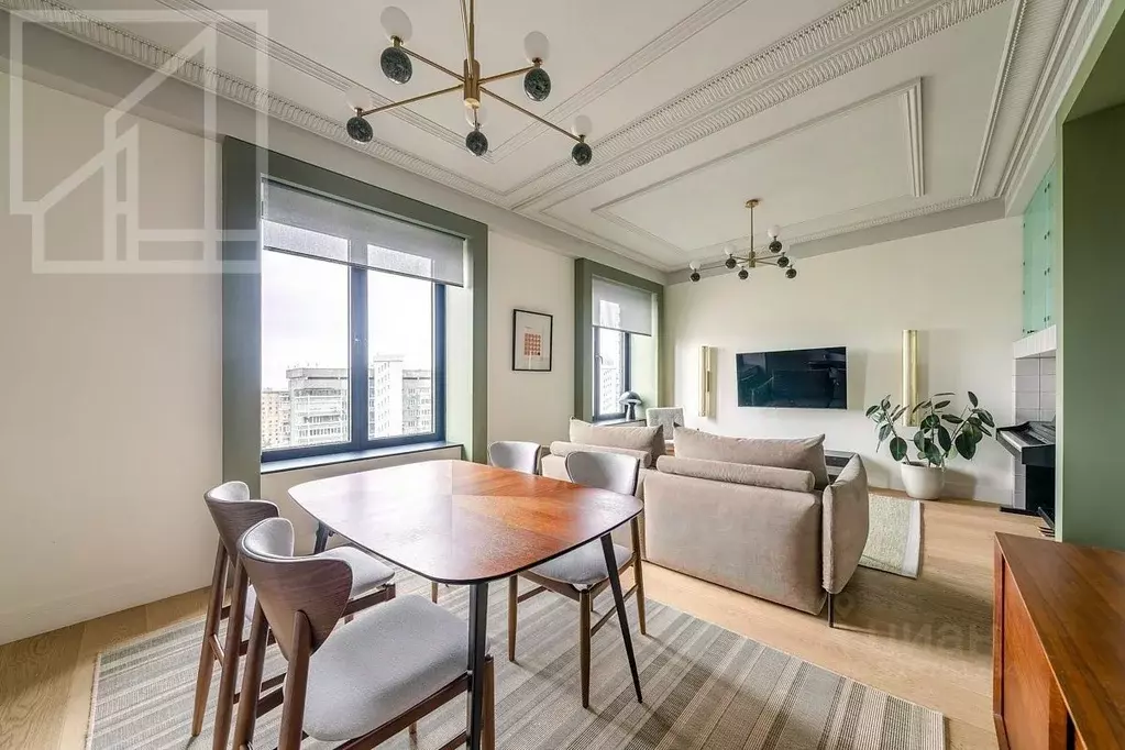 3-к кв. Москва Ленинградский просп., 29к1 (80.0 м) - Фото 1