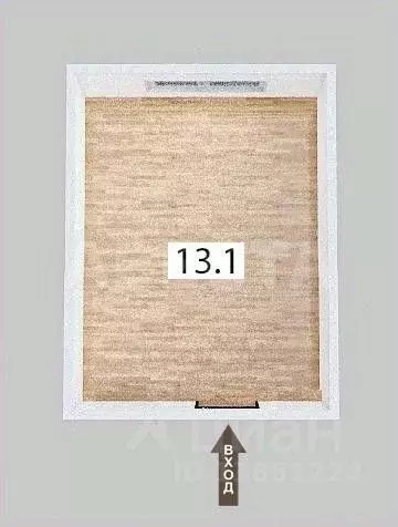 Комната Омская область, Омск Кемеровская ул., 134 (13.1 м) - Фото 2