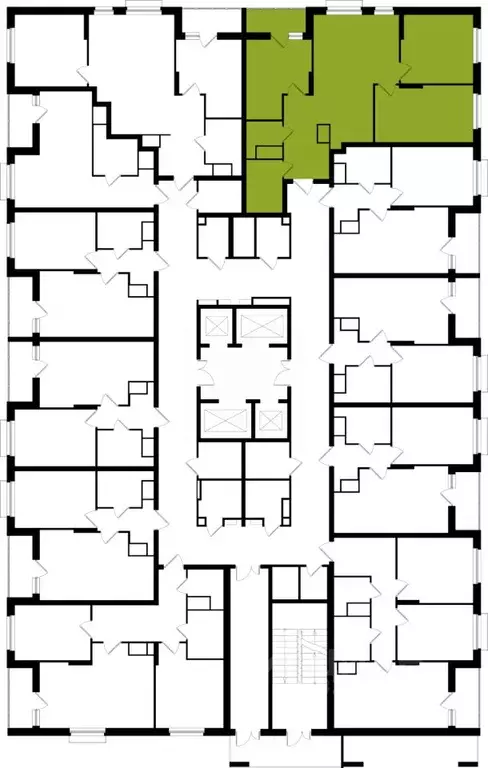 3-к кв. Тульская область, Тула ул. Академика Насоновой (78.65 м) - Фото 2