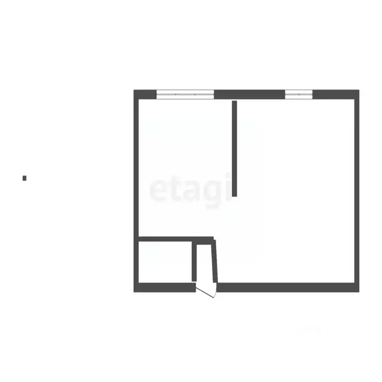 1-к кв. Ульяновская область, Ульяновск ул. Артема, 18 (21.7 м) - Фото 1