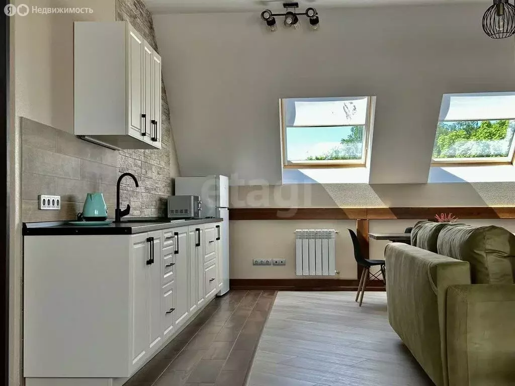 Квартира-студия: посёлок городского типа Янтарный, Парковый переулок, ... - Фото 2