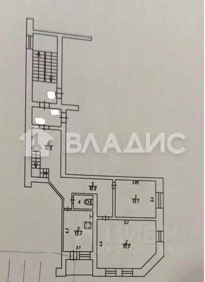 4-к кв. Калужская область, Калуга ул. Воронина, 11 (123.5 м) - Фото 2