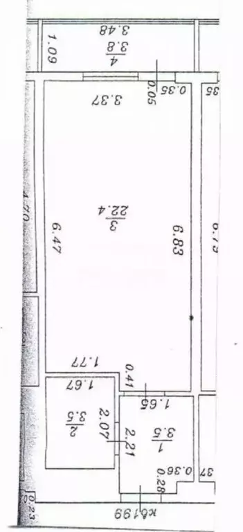 Студия Краснодарский край, Анапа Владимирская ул., 154к2 (33.0 м) - Фото 2