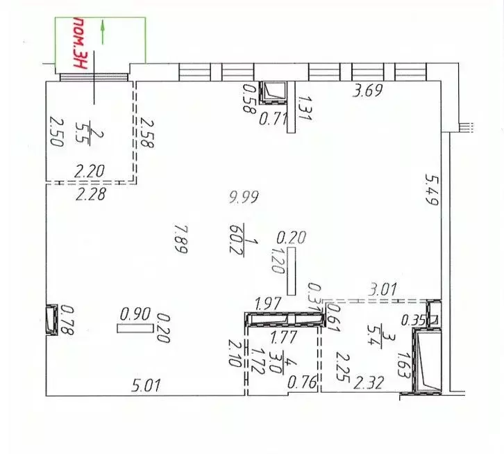 Торговая площадь в Московская область, Ленинский городской округ, д. ... - Фото 2