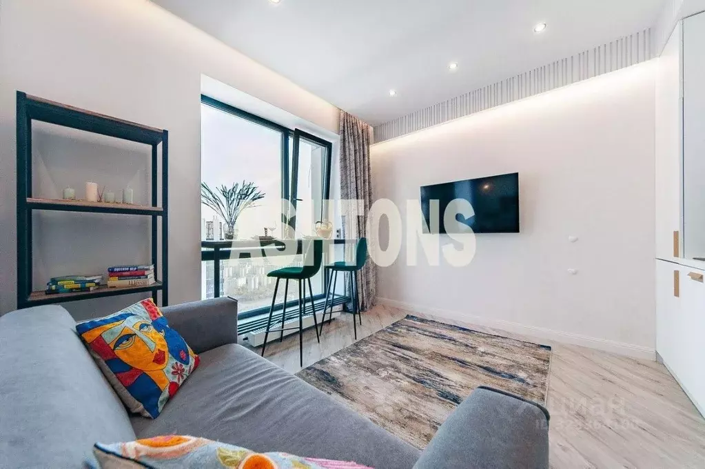 Студия Москва ул. Народного Ополчения, 15К3 (40.0 м) - Фото 1