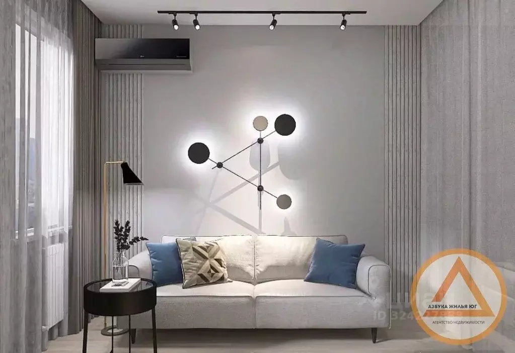 1-к кв. Краснодарский край, Туапсе ул. Портовиков (32.5 м) - Фото 1