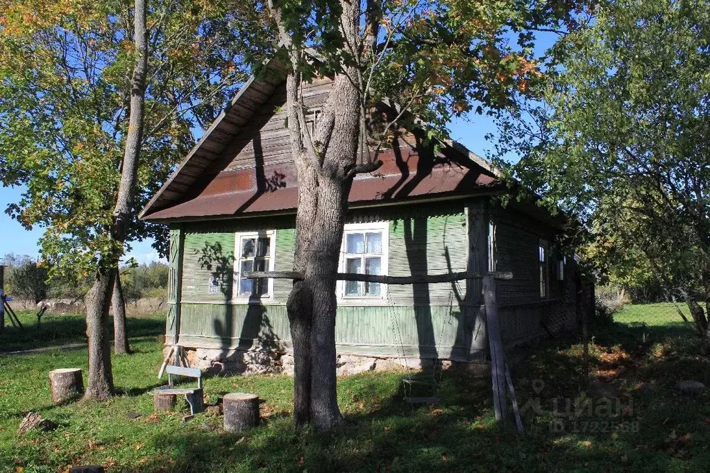 Дом в Псковская область, Гдовский район, Юшкинская волость, д. Козлово ... - Фото 1