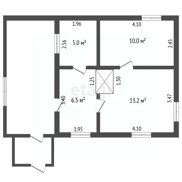 Дом в Кемеровская область, Кемерово Мельничная ул. (35 м) - Фото 2