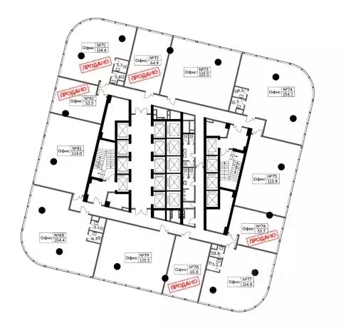 Офис в Москва Ходынский бул., 4/1 (114 м) - Фото 1