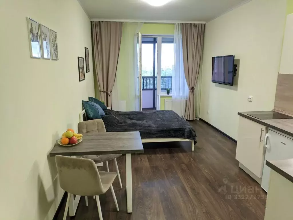 Студия Санкт-Петербург Светлановский просп., 8 (24.6 м) - Фото 1