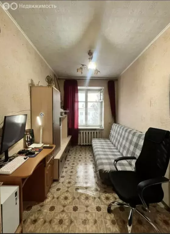 1к в 6-комнатной квартире (9.4 м) - Фото 0