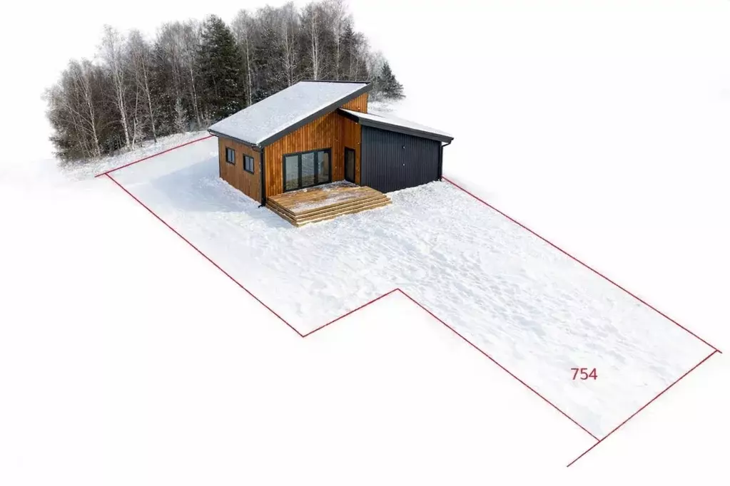 Участок в Ленинградская область, Приозерский район, Красноозерное ... - Фото 2