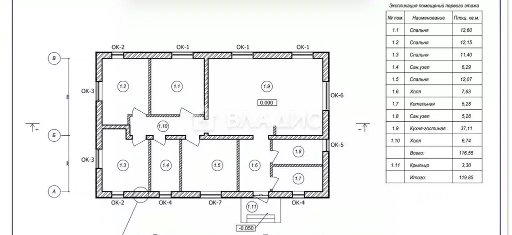 Дом в Калининградская область, Гурьевский муниципальный округ, пос. ... - Фото 2