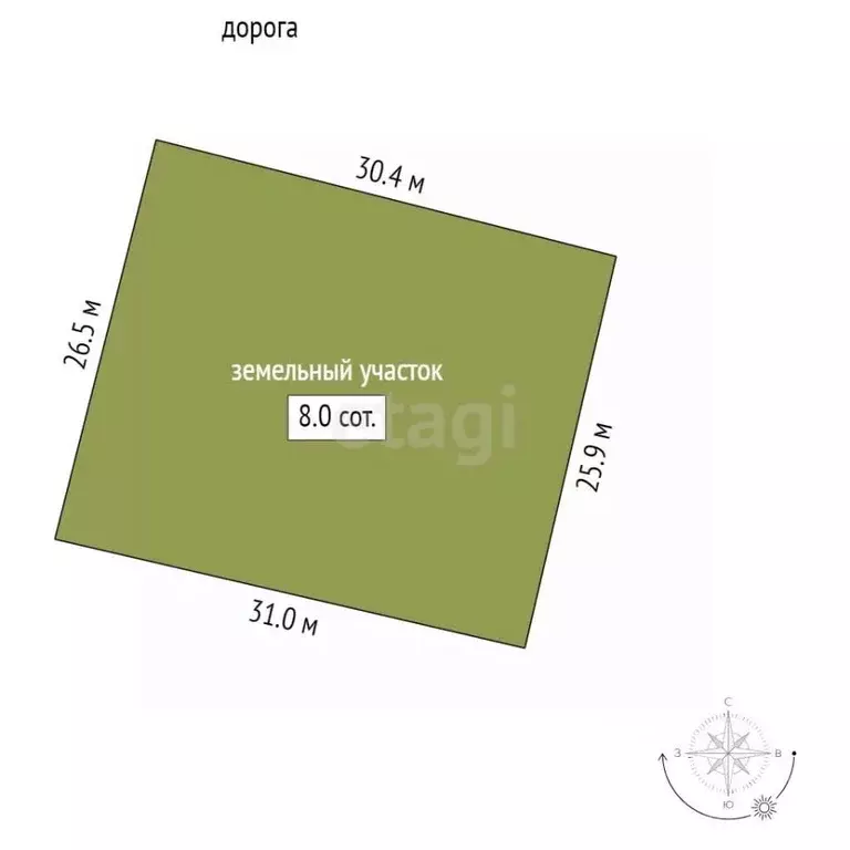 Участок в Костромская область, Кострома ул. Героев (8.0 сот.) - Фото 2