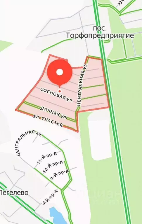 Участок в Ленинградская область, Гатчинский муниципальный округ, Тайцы ... - Фото 2