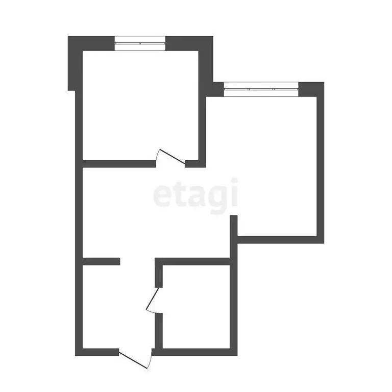 2-комнатная квартира: Кемерово, бульвар Строителей, 28Г (47.8 м) - Фото 1