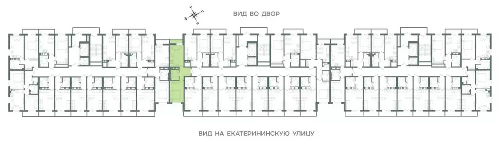 1-комнатная квартира: Мурино, Екатерининская улица, 11 (34.2 м) - Фото 2