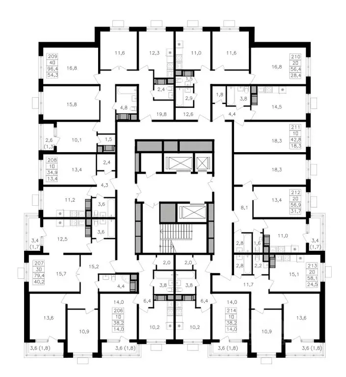 2-к кв. Москва ул. Берзарина, 32А (57.9 м) - Фото 1