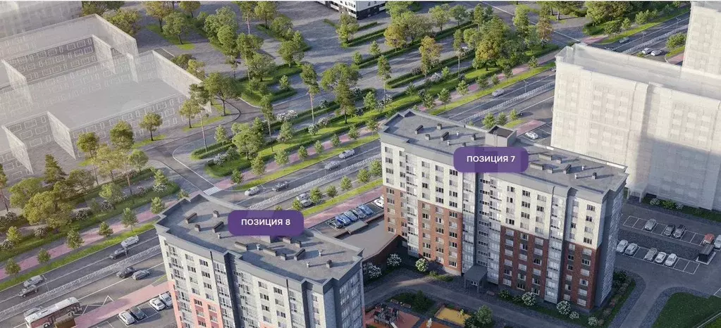 1-к. квартира, 40,3 м, 3/10 эт. - Фото 0