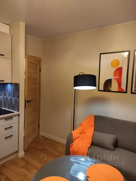 Студия Москва ул. Шумкина, 9 (25.0 м) - Фото 1