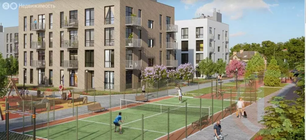 1-комнатная квартира: Заозёрное, Олимпийская улица (34.81 м) - Фото 2