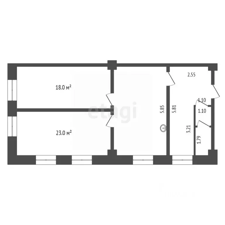 Офис в Тюменская область, Тюмень ул. Свердлова, 5к2 (56 м) - Фото 1