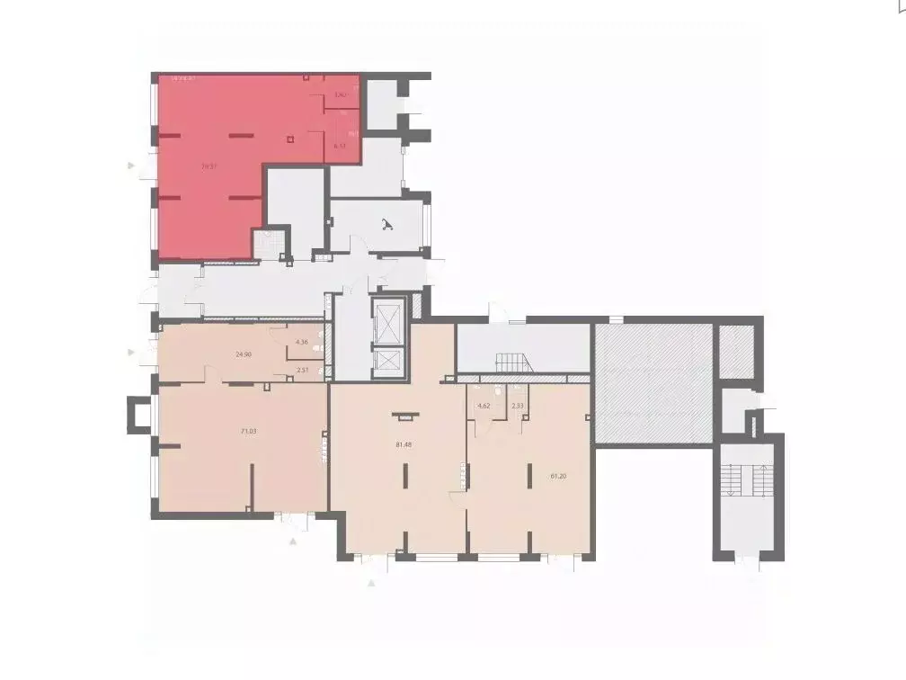 Помещение свободного назначения в Санкт-Петербург № 54 муниципальный ... - Фото 1