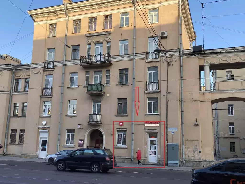 Помещение свободного назначения в Санкт-Петербург Среднеохтинский ... - Фото 1