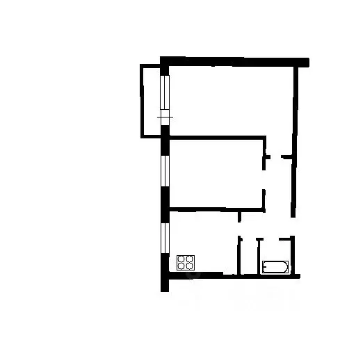 2-к кв. Самарская область, Самара ул. Осипенко, 20 (52.0 м) - Фото 1