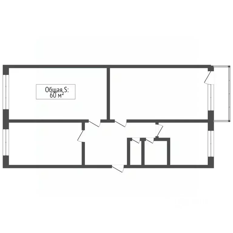 3-к кв. Кемеровская область, Кемерово просп. Ленина, 90 (61.0 м) - Фото 2