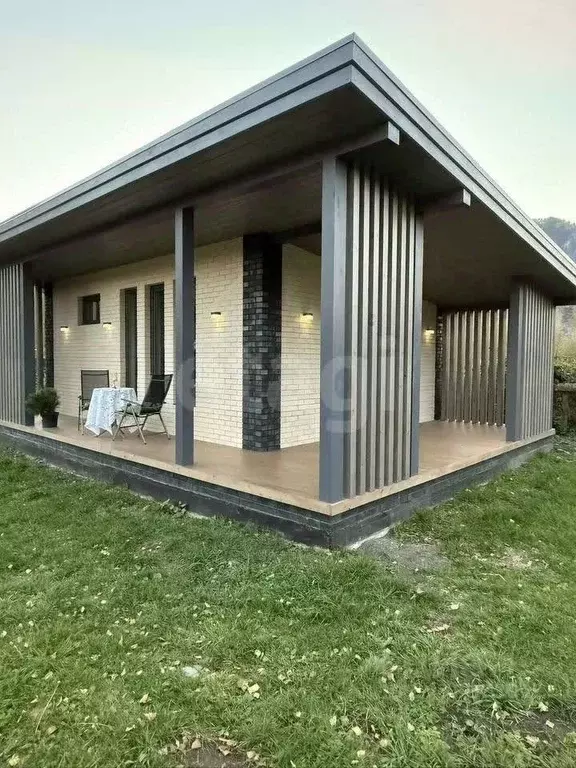 Дом в Алтай, Майминский район, с. Усть-Муны Вишневая ул., 17 (54 м) - Фото 1