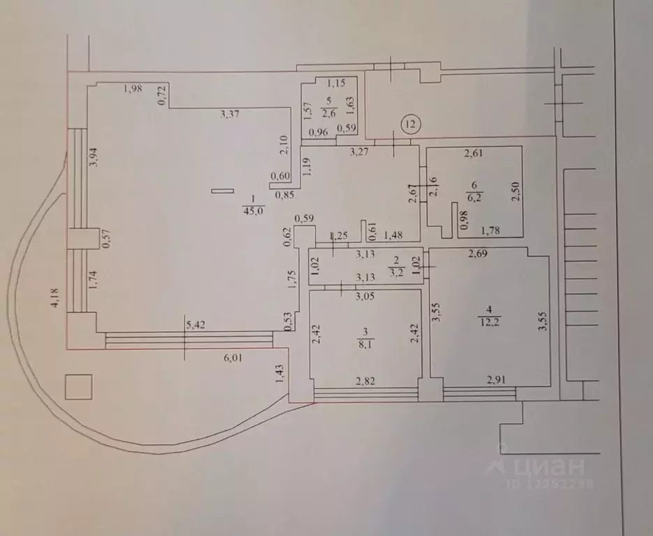 2-к кв. Крым, Ялта проезд Парковый, 6А (98.0 м) - Фото 2