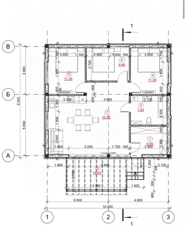 Дом в Севастополь ш. Монастырское (90 м) - Фото 1