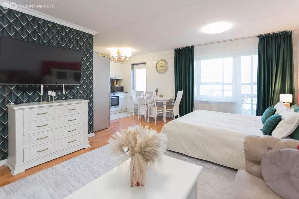 Квартира-студия: Петрозаводск, Соломенское шоссе, 9 (39.2 м) - Фото 1