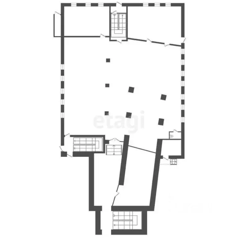 Торговая площадь в Калужская область, Калуга ул. Кирова, 36 (25 м) - Фото 2