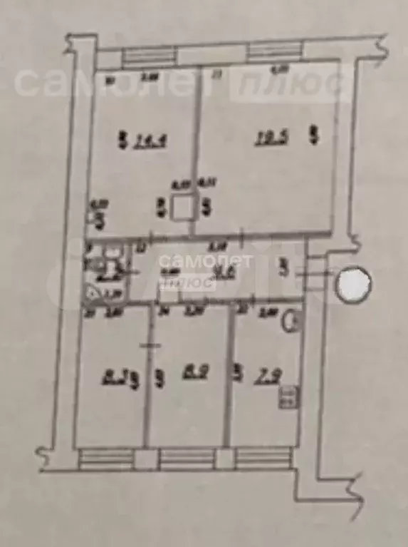 4-к. квартира, 71 м, 1/4 эт. - Фото 0