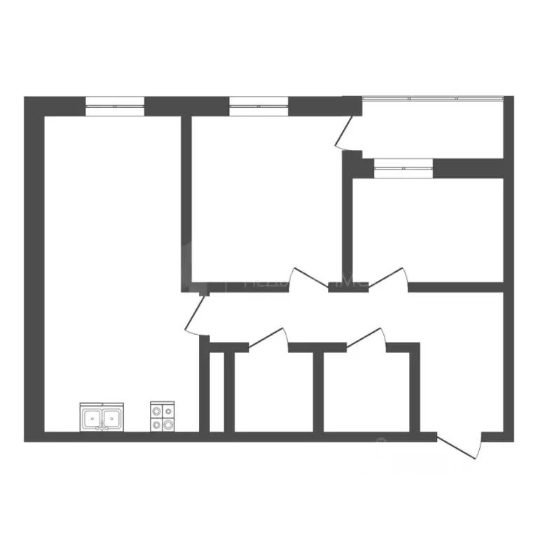 2-к кв. Тюменская область, Тюмень ул. Газовиков, 73 (65.0 м) - Фото 0