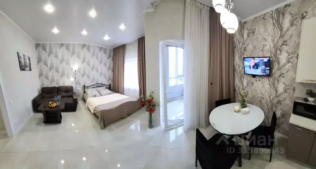 Студия Краснодарский край, Новороссийск ул. Шевченко, 22 (35.0 м) - Фото 1