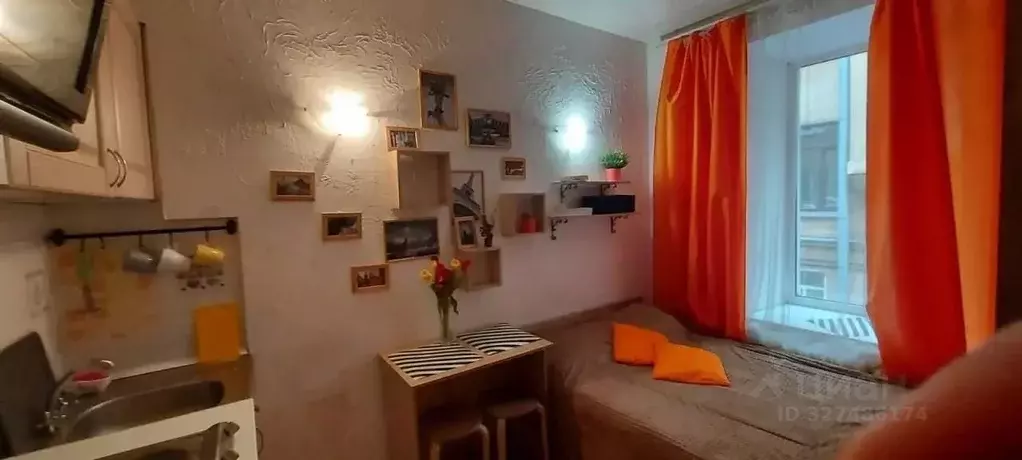 Студия Санкт-Петербург Бронницкая ул., 14 (16.0 м) - Фото 1