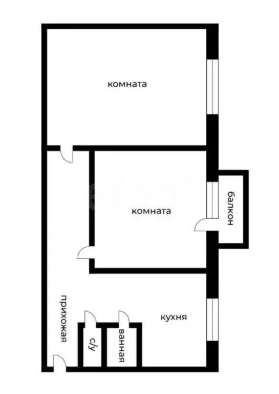 2-комнатная квартира: Иркутск, микрорайон Приморский, 21 (47.3 м) - Фото 1