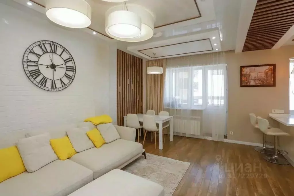 3-к кв. Иркутская область, Иркутск Киренская ул., 55/1 (86.5 м) - Фото 0