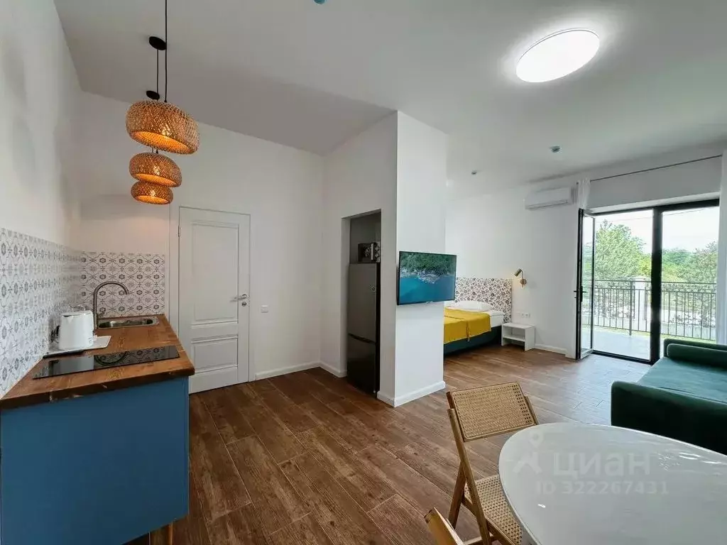 Студия Краснодарский край, Геленджик Десантная ул., 1 (47.0 м) - Фото 1