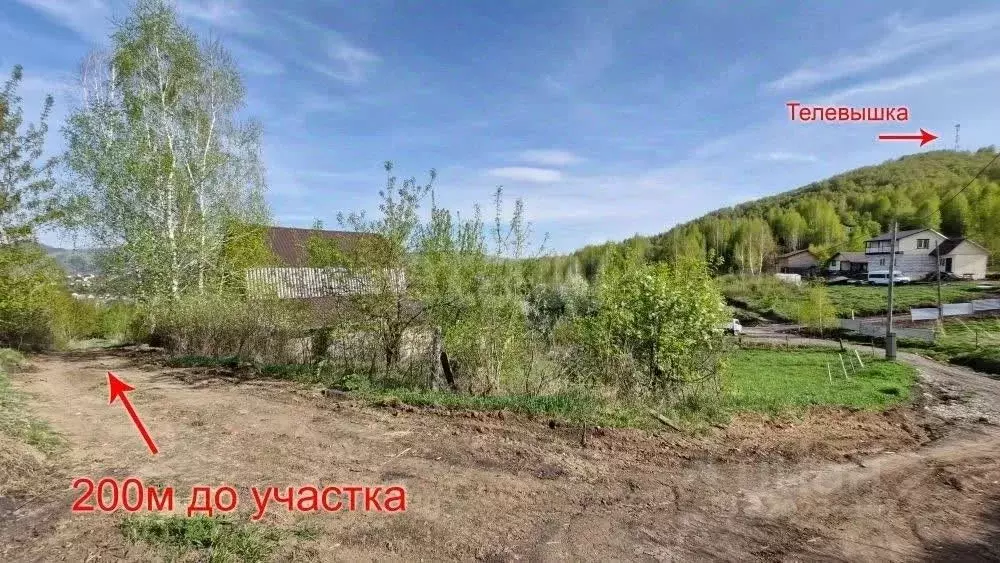 Участок в Алтай, Горно-Алтайск Цветочная ул., 61 (6.1 сот.) - Фото 1
